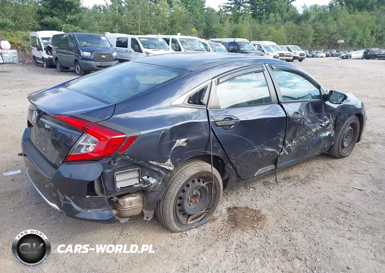 2019 Honda Civic Lx VIN:2HGFC2F68KH532461 - 4