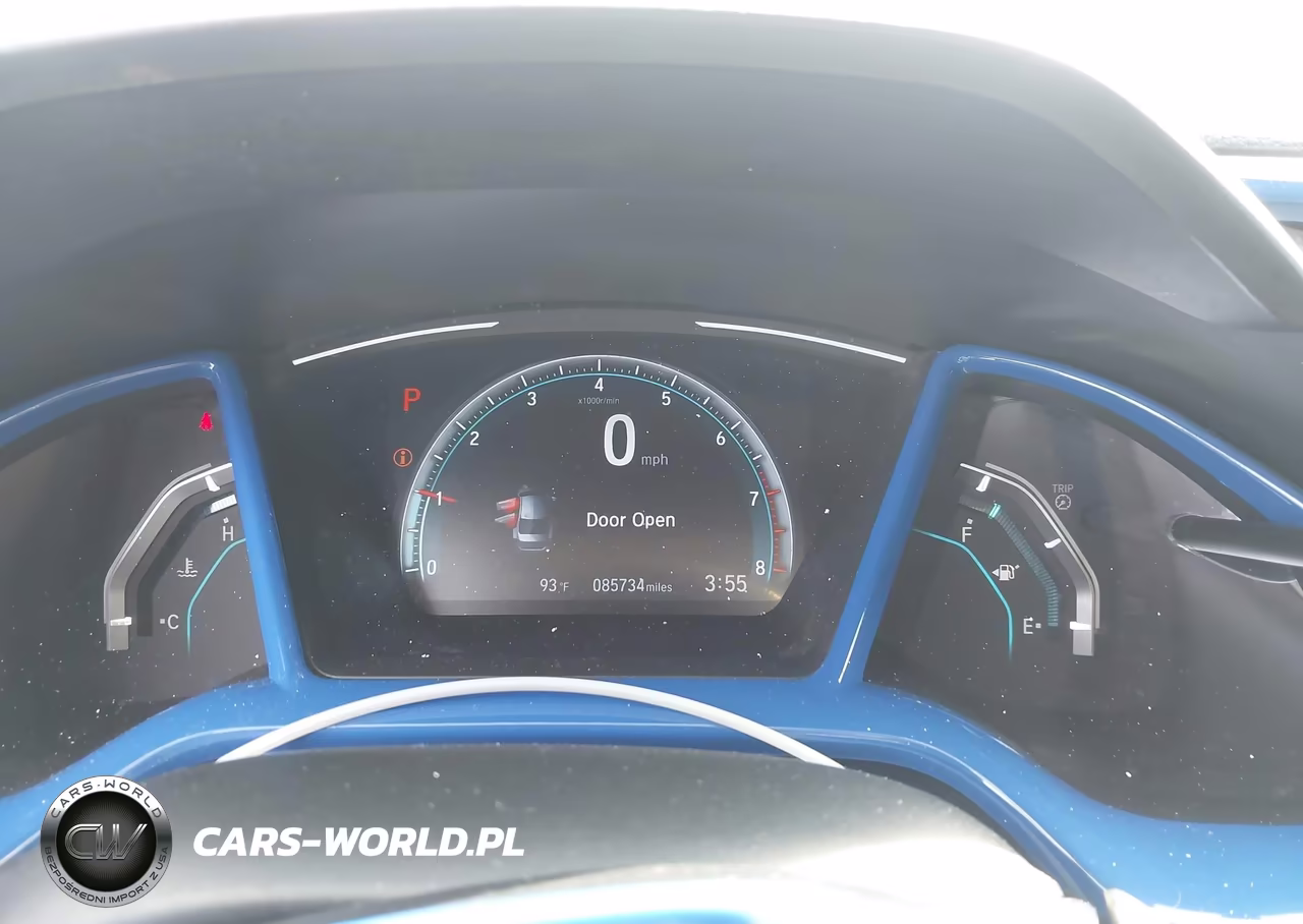 2019 Honda Civic Lx VIN:2HGFC2F68KH532461 - 7