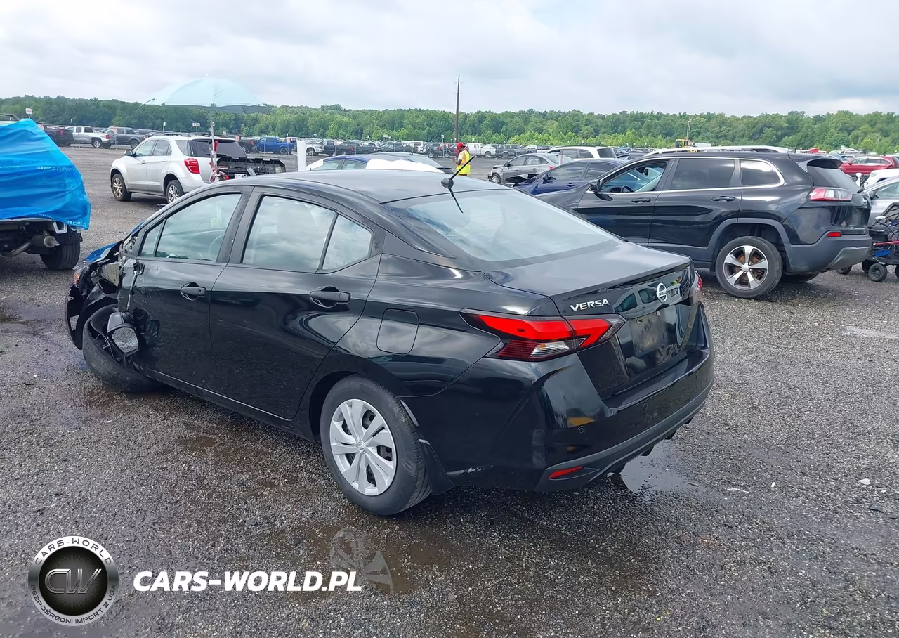 2021 Nissan Versa S Xtronic Cvt VIN:3N1CN8DV5ML893930 - 3