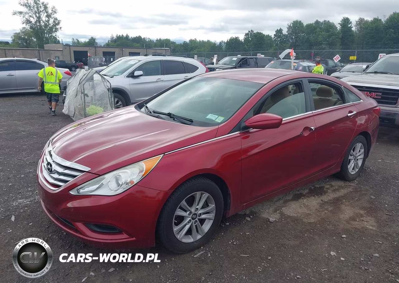 2012 Hyundai Sonata Gls VIN:5NPEB4AC9CH323549 - 2