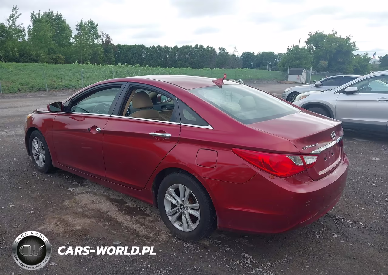 2012 Hyundai Sonata Gls VIN:5NPEB4AC9CH323549 - 3