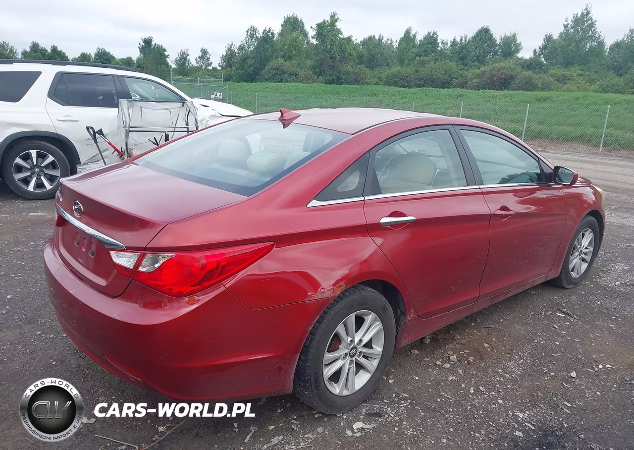 2012 Hyundai Sonata Gls VIN:5NPEB4AC9CH323549 - 4