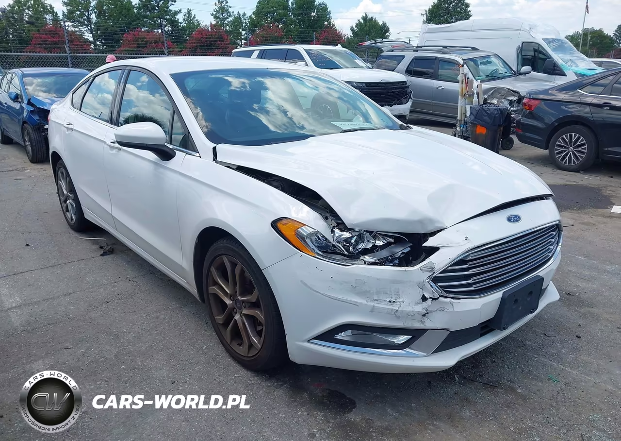 2017 Ford Fusion Se VIN:3FA6P0HD2HR256865 - 1