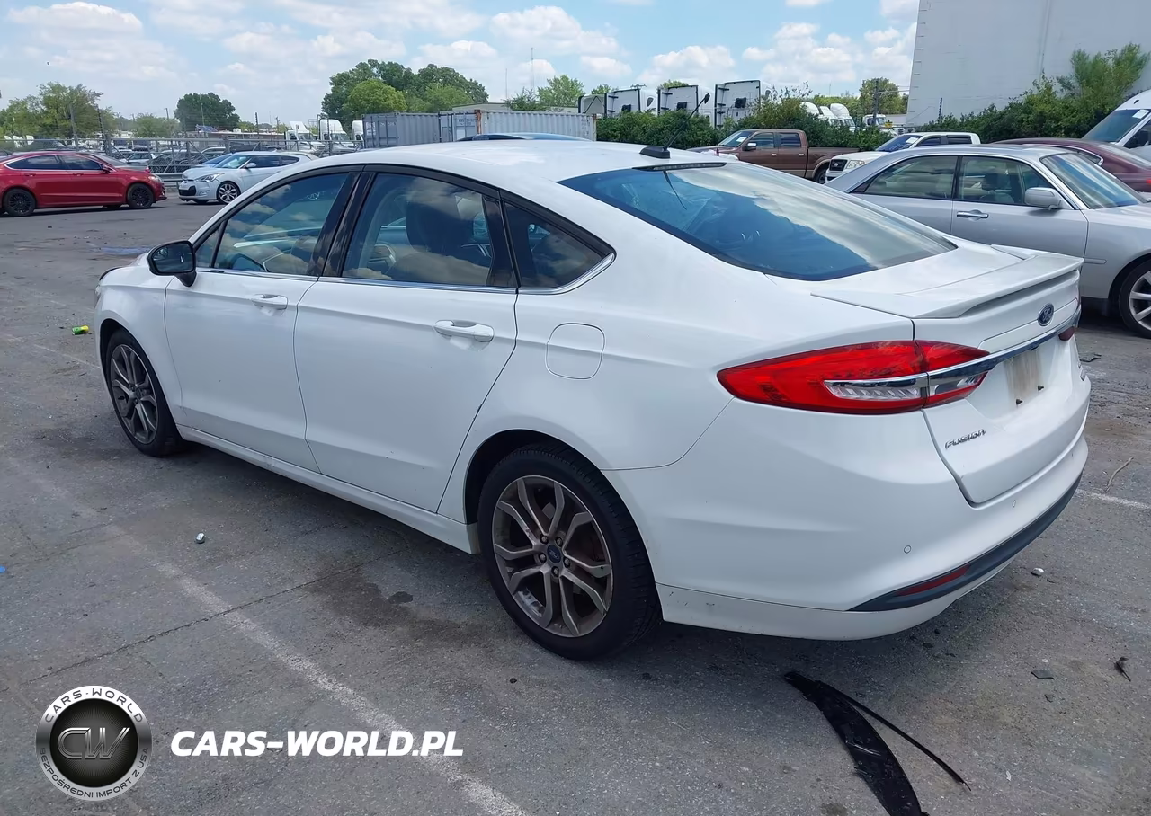 2017 Ford Fusion Se VIN:3FA6P0HD2HR256865 - 3