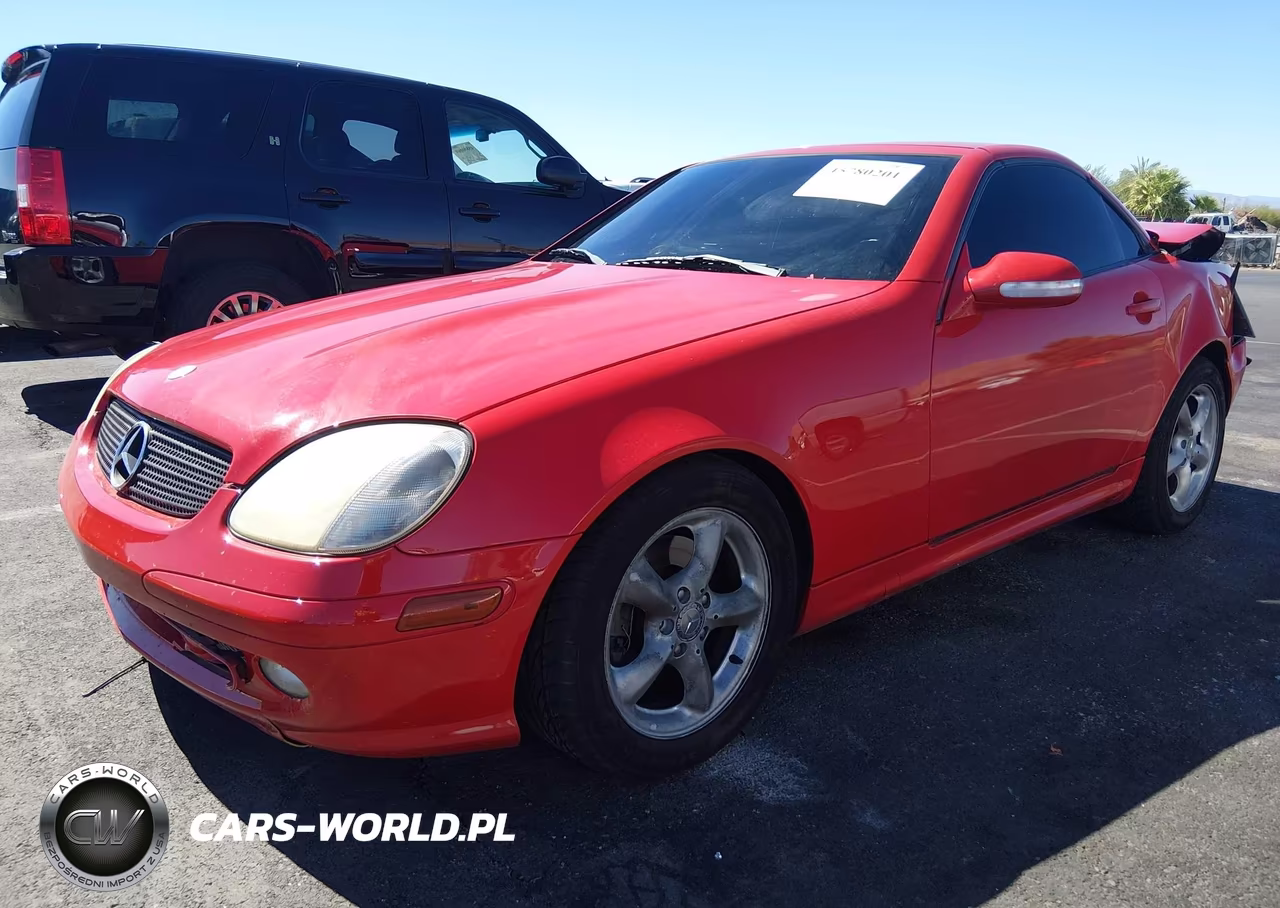 2001 Mercedes-Benz Slk 320 VIN:WDBKK65F31F193793 - 2