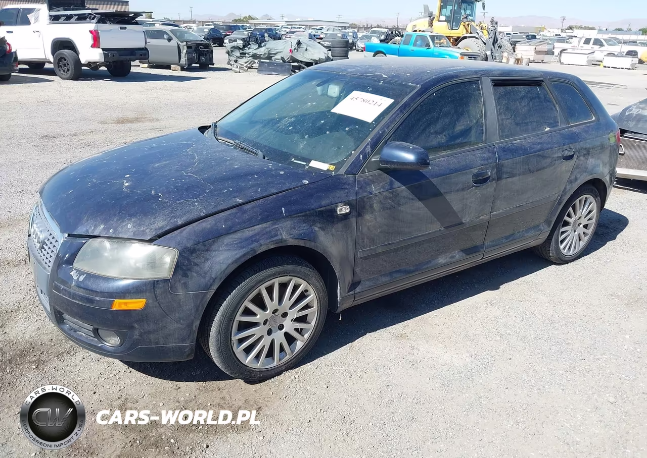2006 Audi A3 2.0T VIN:WAUNF78P76A170063 - 2