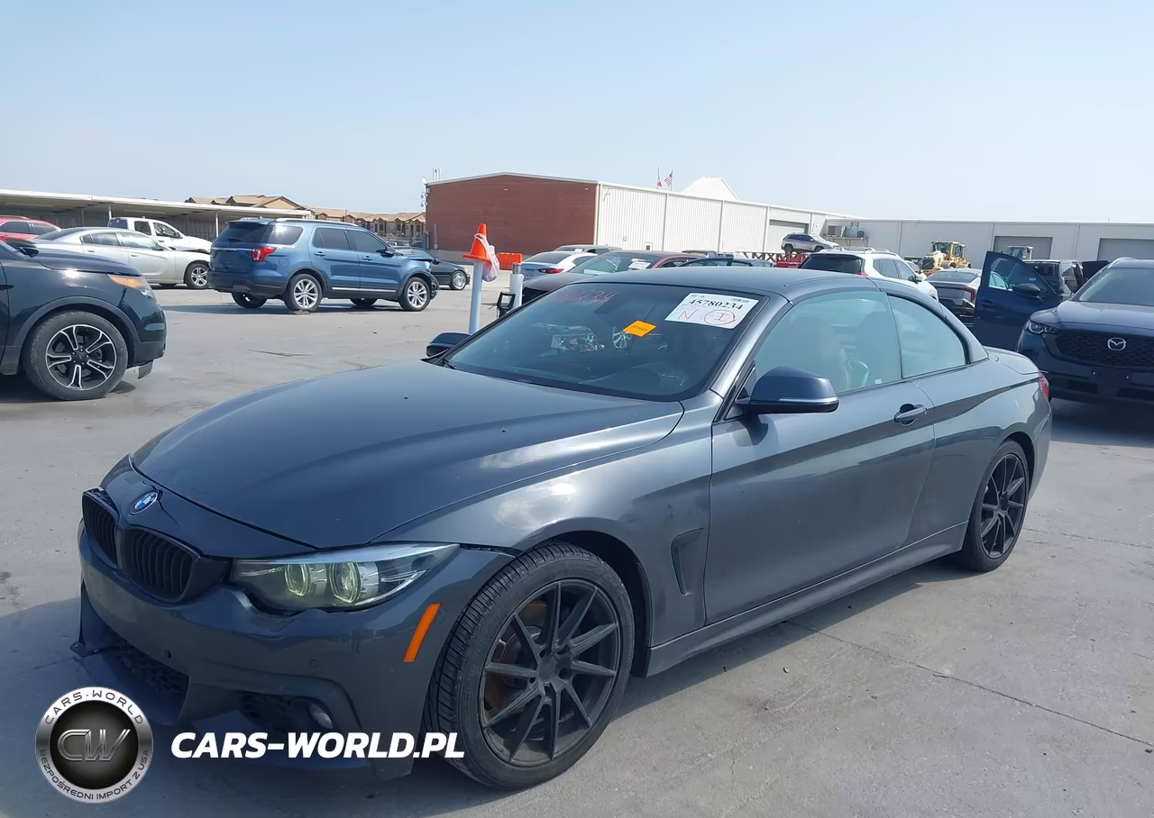 2018 BMW 430I VIN:WBA4Z1C52JEC72607 - 2