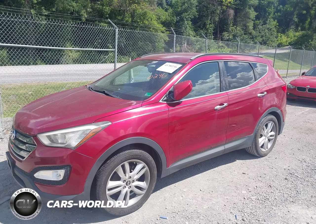 2013 Hyundai Santa Fe Sport 2.0T VIN:5XYZU3LA1DG072889 - 2