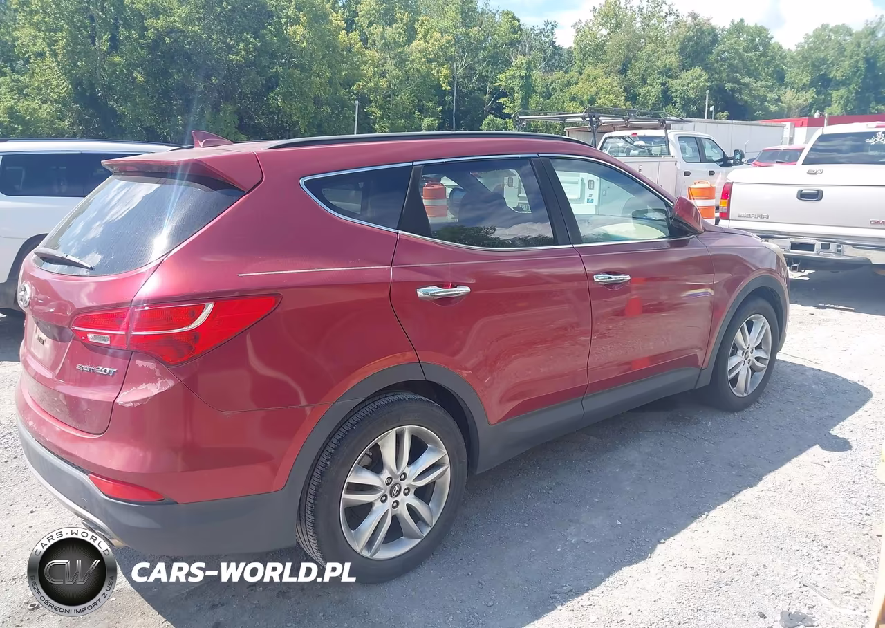 2013 Hyundai Santa Fe Sport 2.0T VIN:5XYZU3LA1DG072889 - 4