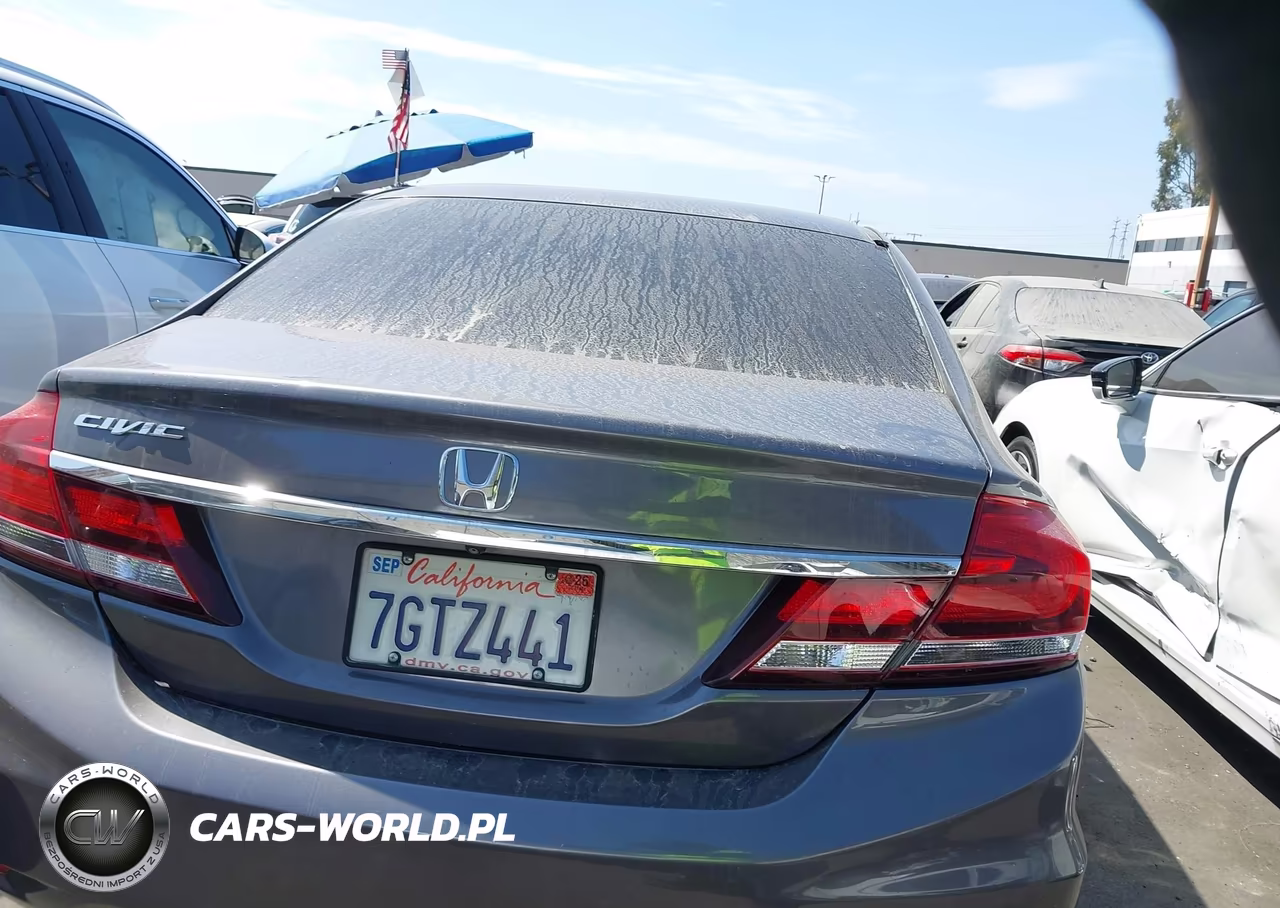 2014 Honda Civic Lx VIN:19XFB2F57EE266018 - 16