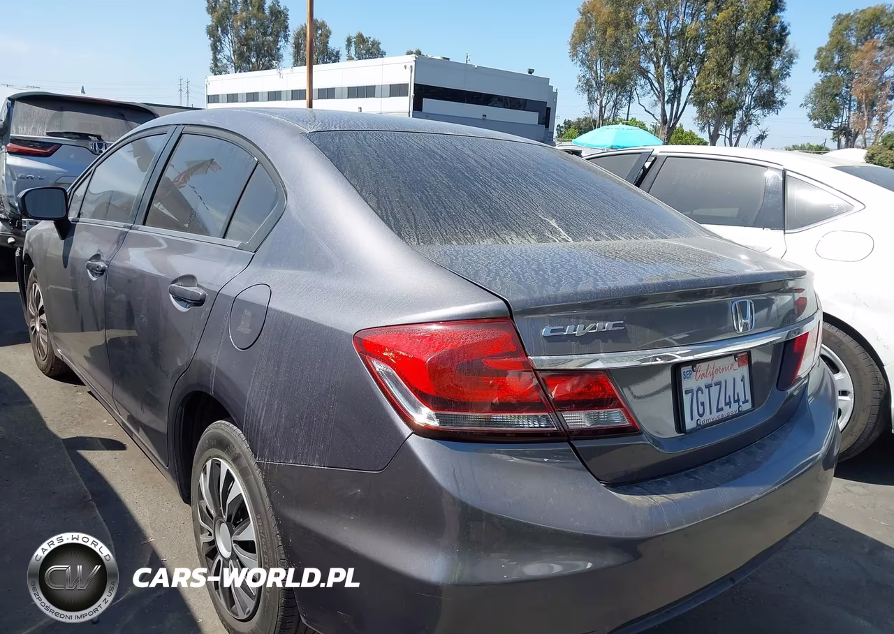 2014 Honda Civic Lx VIN:19XFB2F57EE266018 - 3