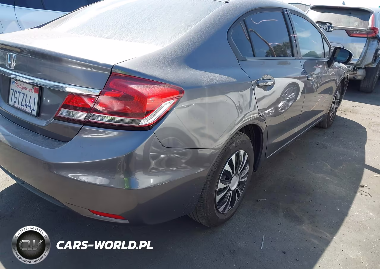 2014 Honda Civic Lx VIN:19XFB2F57EE266018 - 4