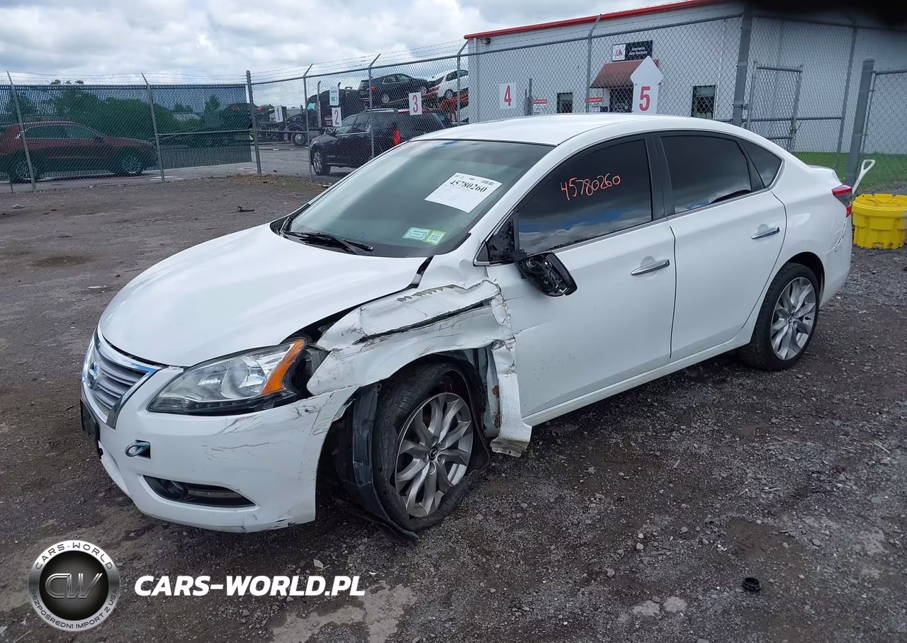 2014 Nissan Sentra Fe+ S-Fe+ Sv-S-Sl-Sr-Sv VIN:3N1AB7AP8EY249536 - 2