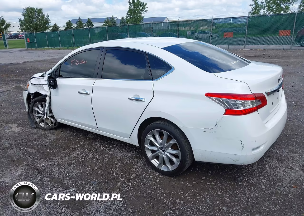 2014 Nissan Sentra Fe+ S-Fe+ Sv-S-Sl-Sr-Sv VIN:3N1AB7AP8EY249536 - 3
