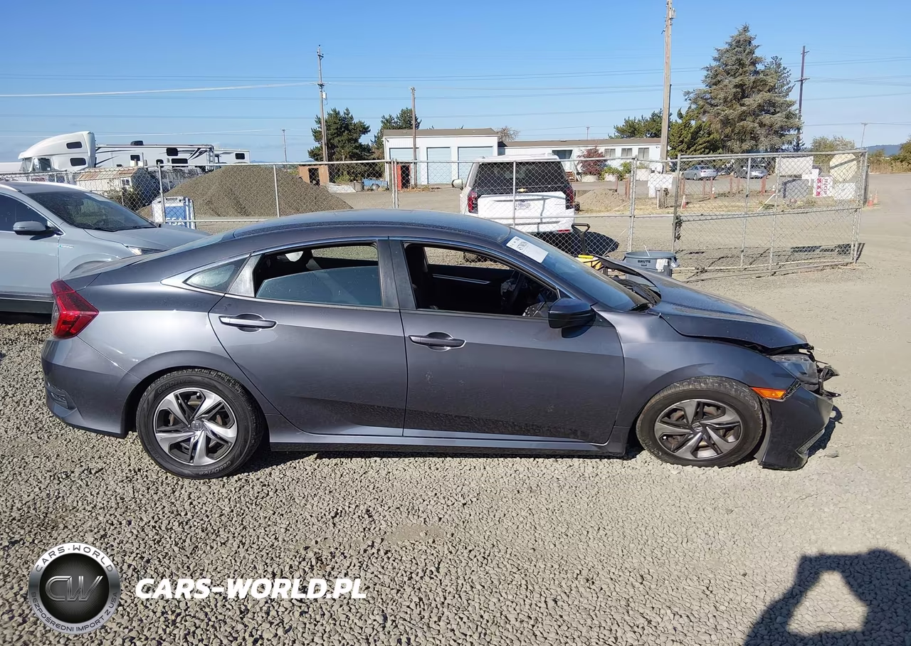 2019 Honda Civic Lx VIN:2HGFC2F66KH515187 - 13