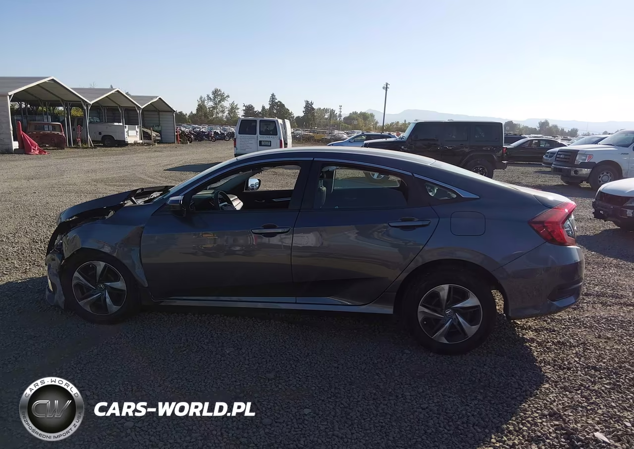 2019 Honda Civic Lx VIN:2HGFC2F66KH515187 - 14