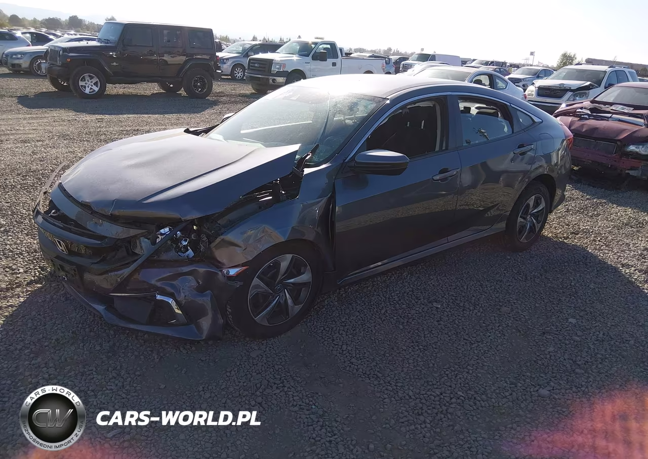 2019 Honda Civic Lx VIN:2HGFC2F66KH515187 - 2