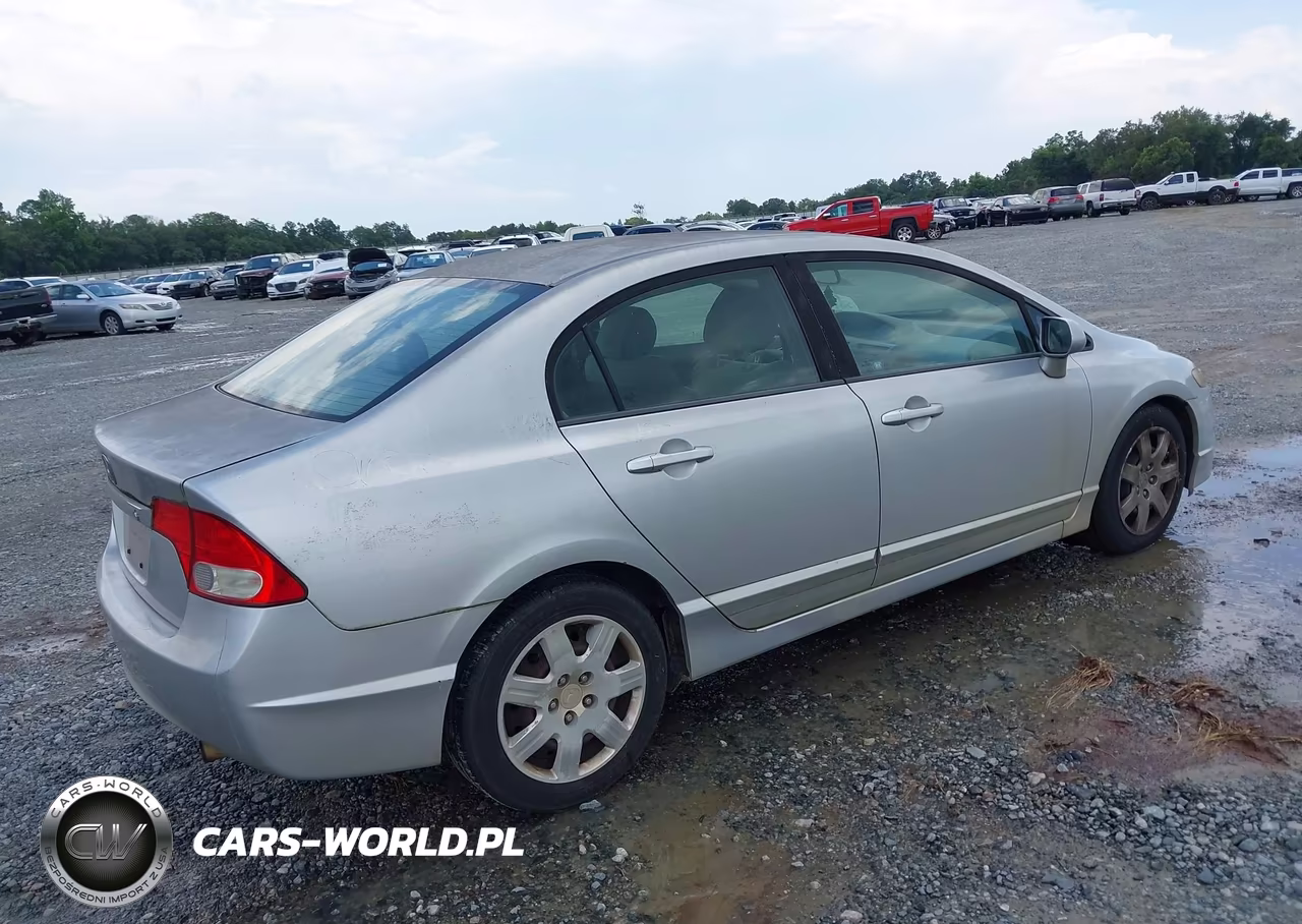 2009 Honda Civic Lx VIN:19XFA16549E025827 - 4
