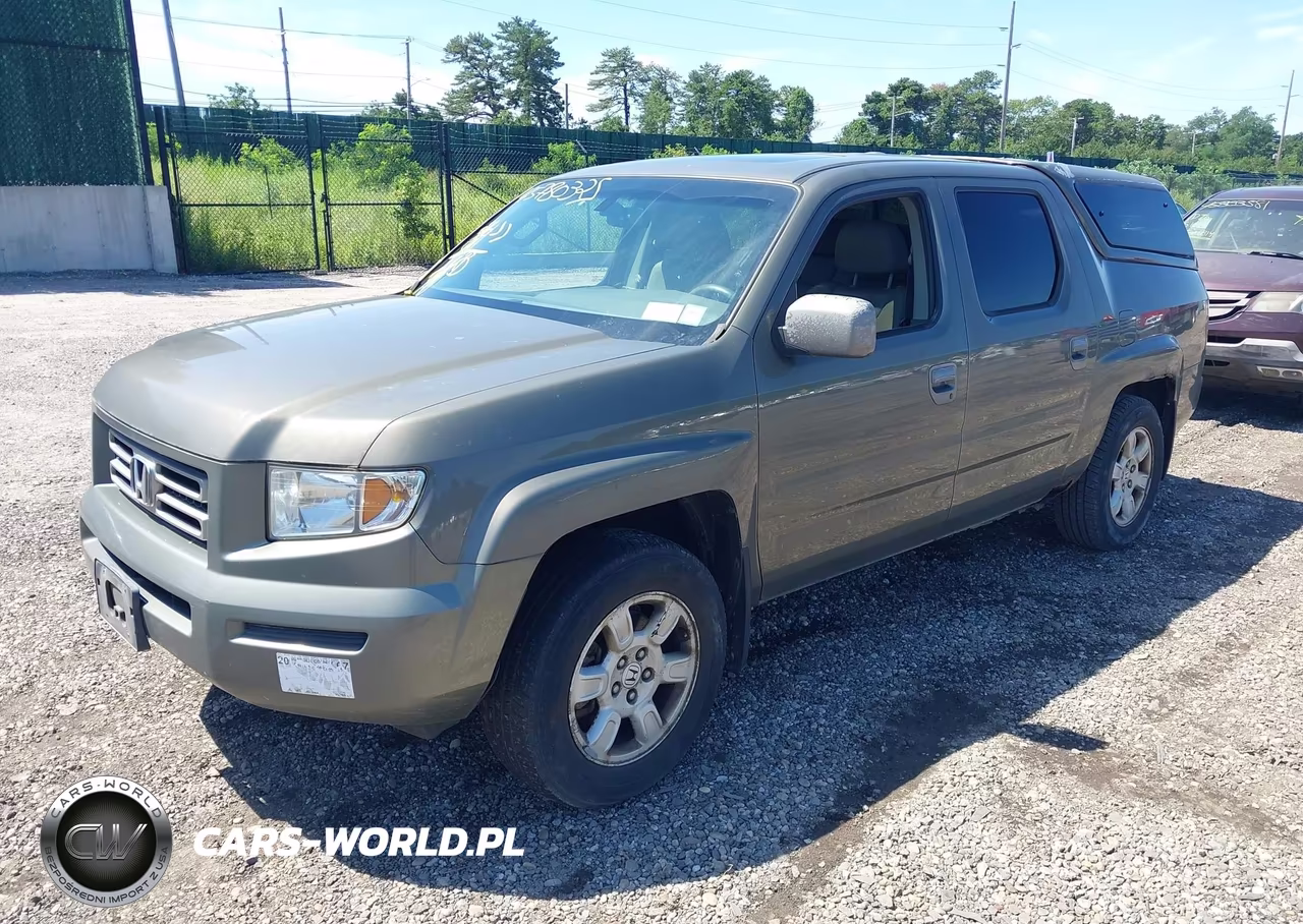 2007 Honda Ridgeline Rtl VIN:2HJYK165X7H520164 - 2