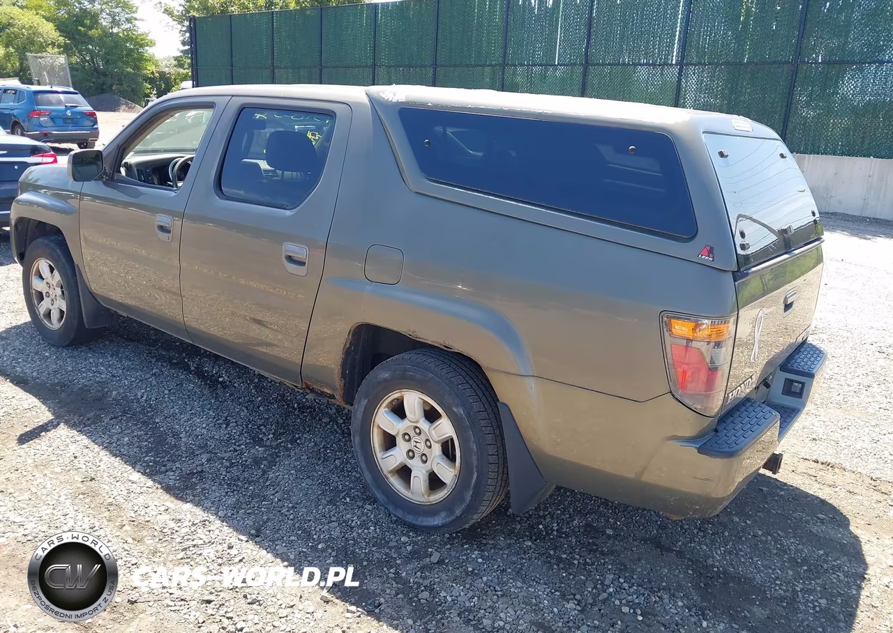 2007 Honda Ridgeline Rtl VIN:2HJYK165X7H520164 - 3