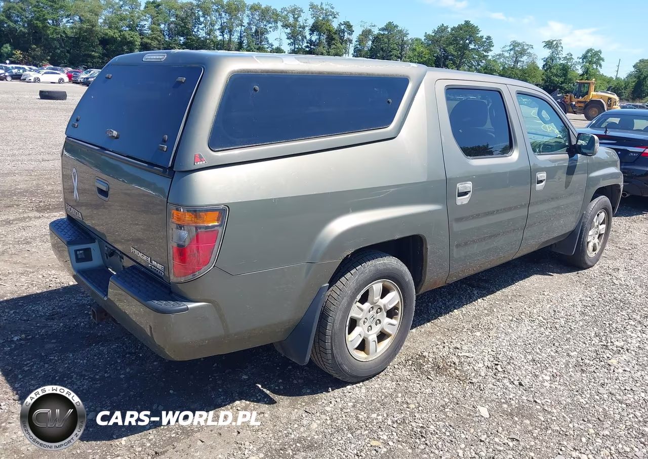 2007 Honda Ridgeline Rtl VIN:2HJYK165X7H520164 - 4