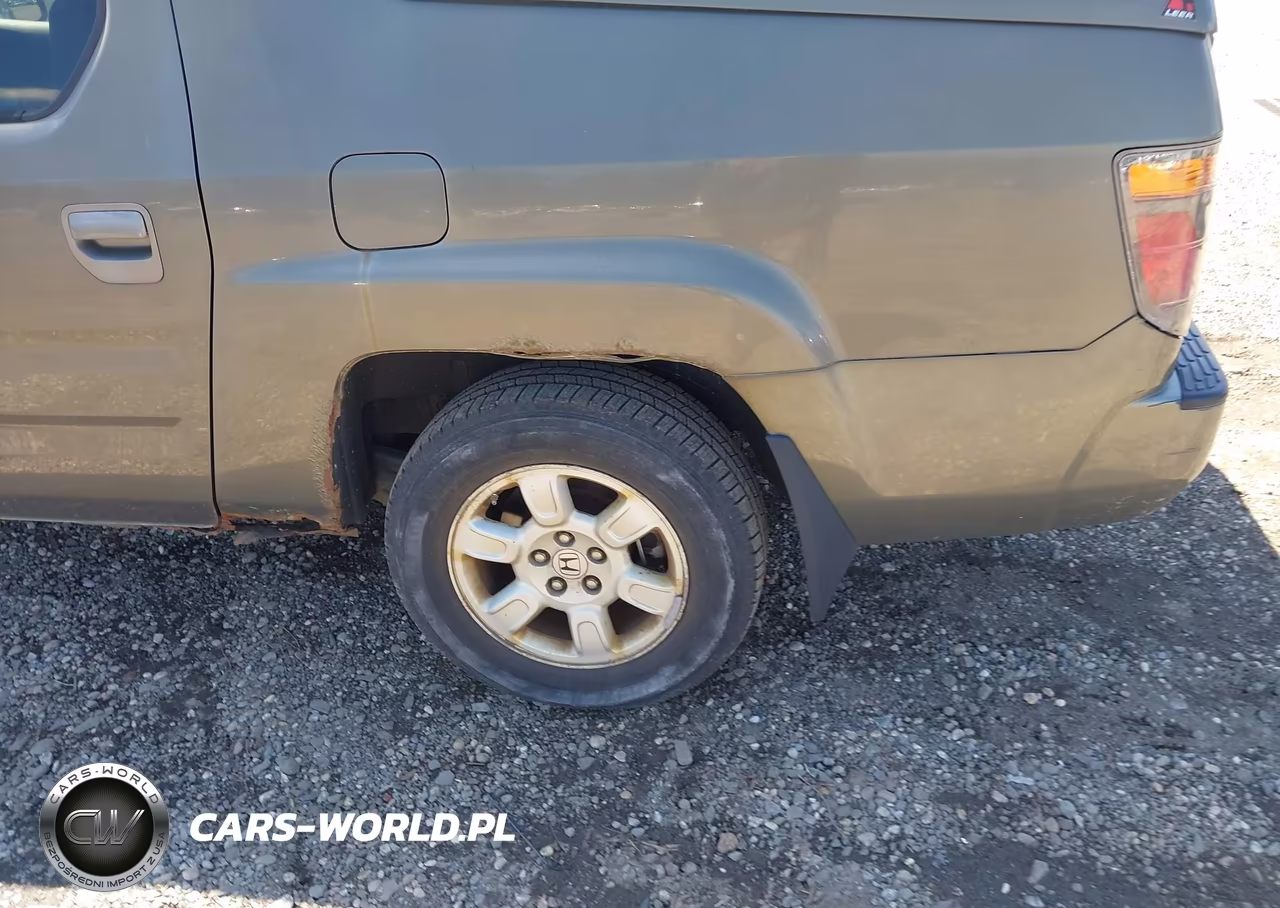 2007 Honda Ridgeline Rtl VIN:2HJYK165X7H520164 - 6