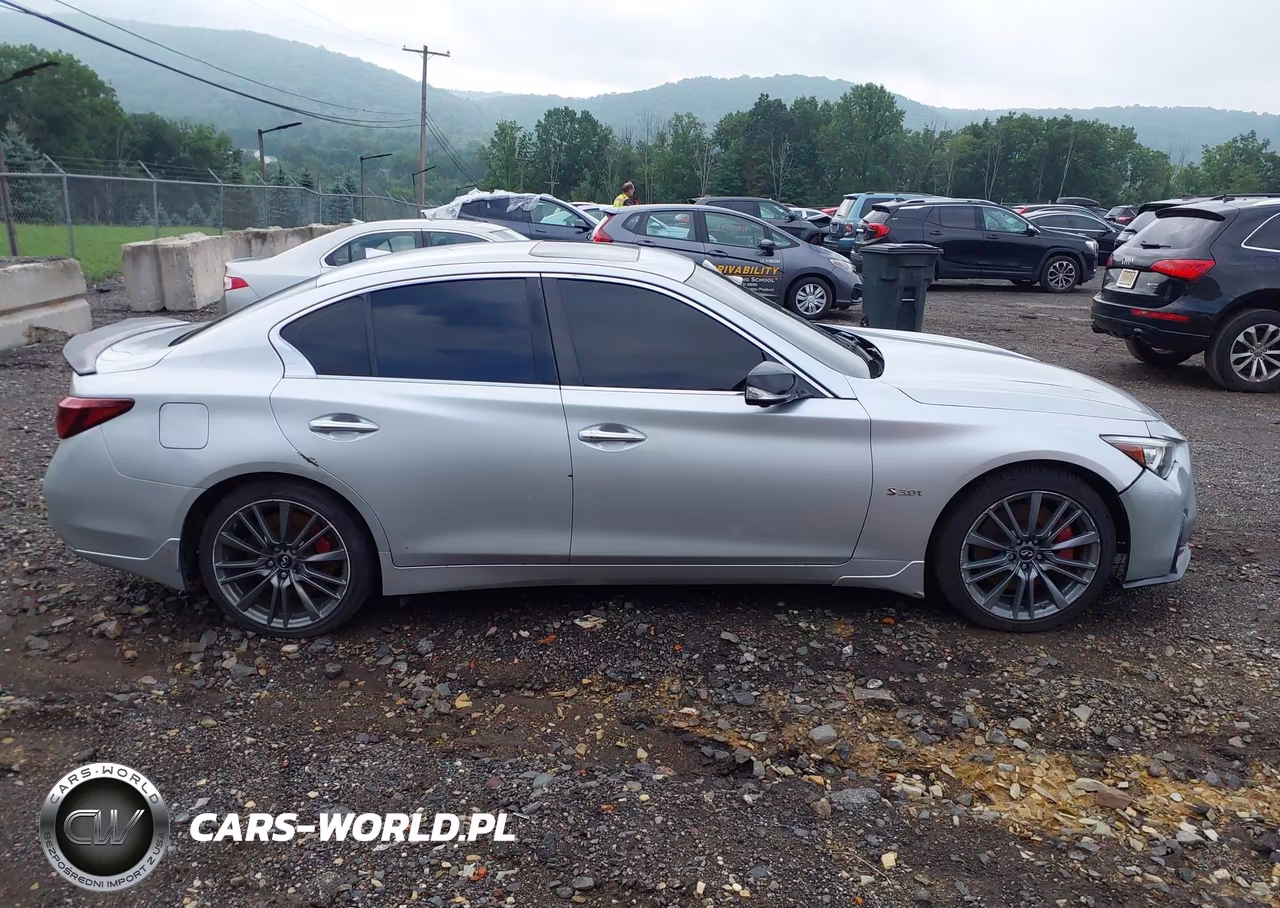 2018 Infiniti Q50 3.0T Red Sport 400 VIN:JN1FV7AR0JM481043 - 13