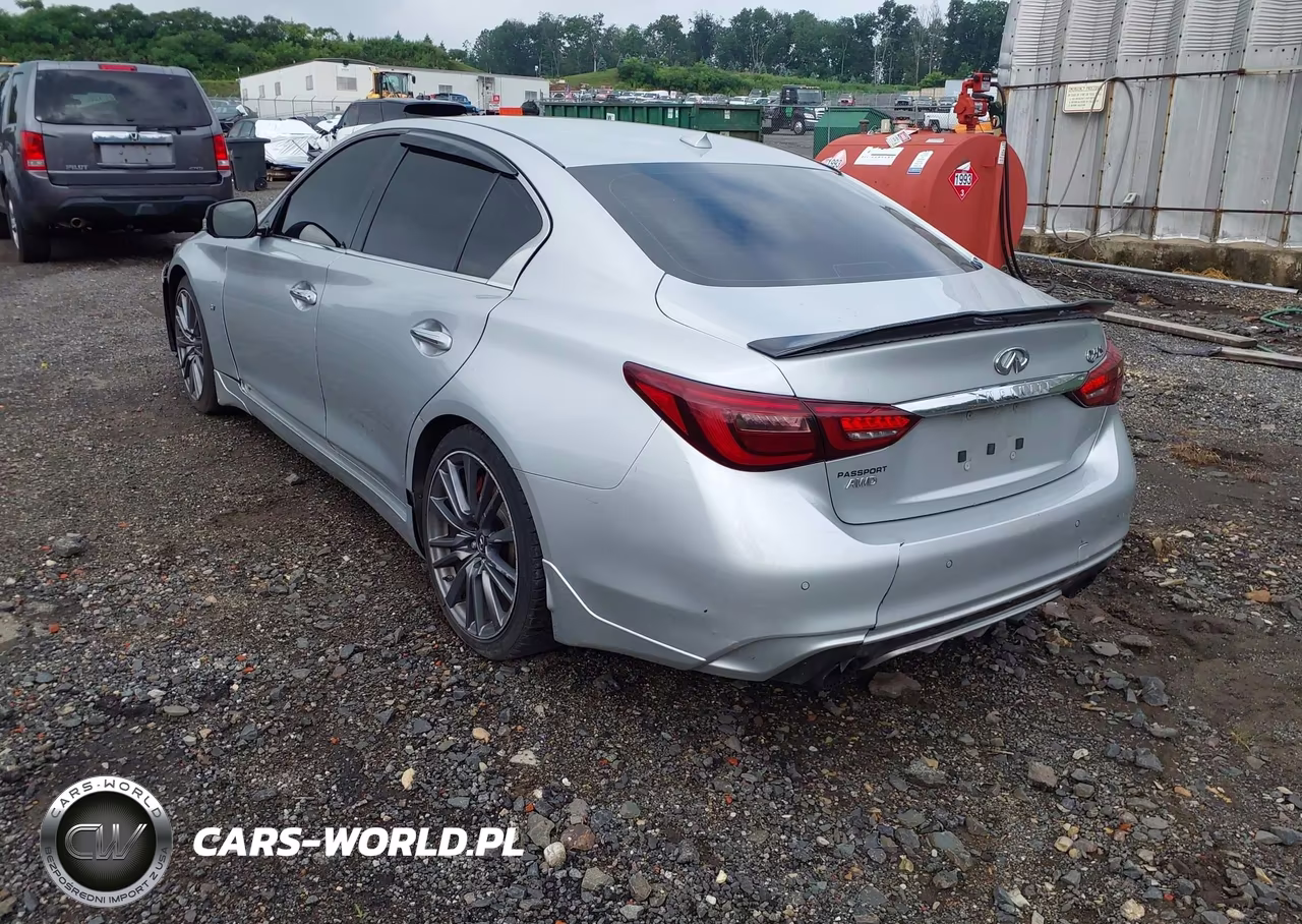 2018 Infiniti Q50 3.0T Red Sport 400 VIN:JN1FV7AR0JM481043 - 3