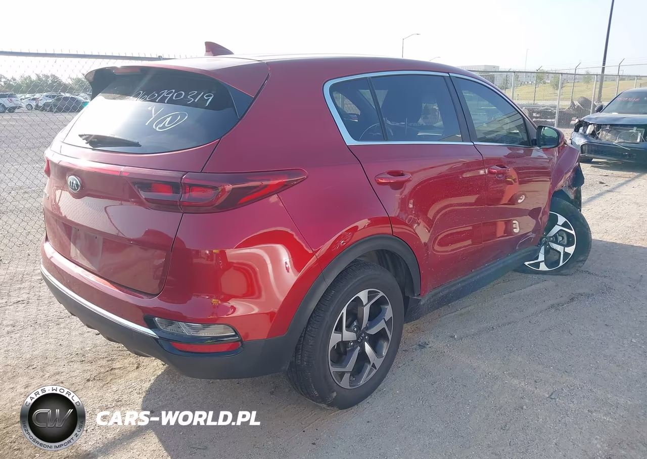 2021 Kia Sportage Lx VIN:KNDPM3AC0M7912895 - 4