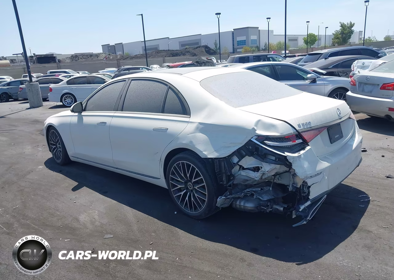 2021 Mercedes-Benz S 580 4Matic VIN:W1K6G7GBXMA040114 - 3