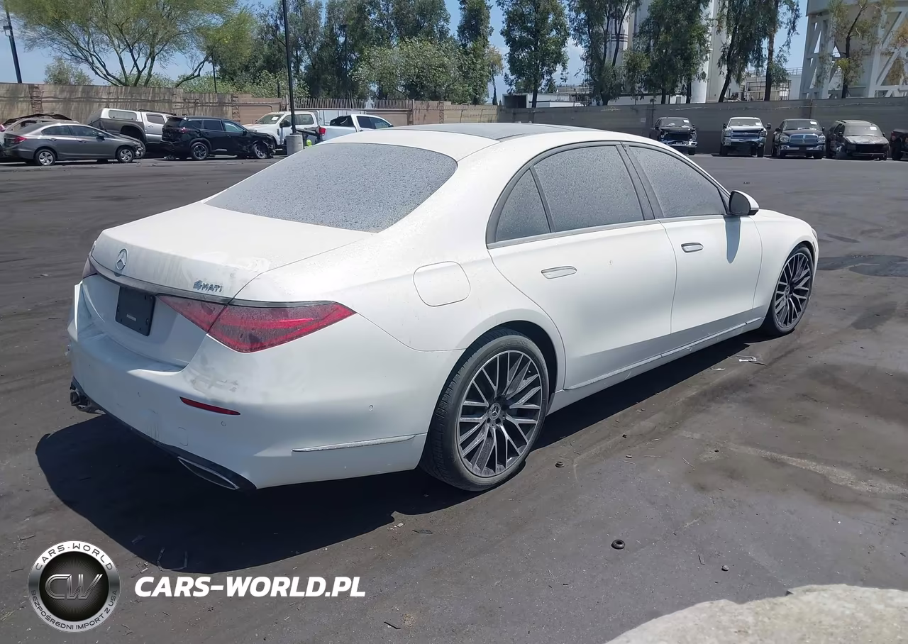 2021 Mercedes-Benz S 580 4Matic VIN:W1K6G7GBXMA040114 - 4