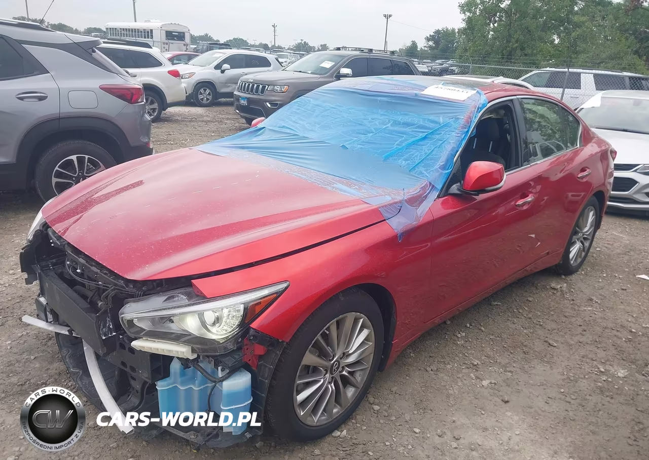 2022 Infiniti Q50 Luxe Awd VIN:JN1EV7BR9NM340861 - 2
