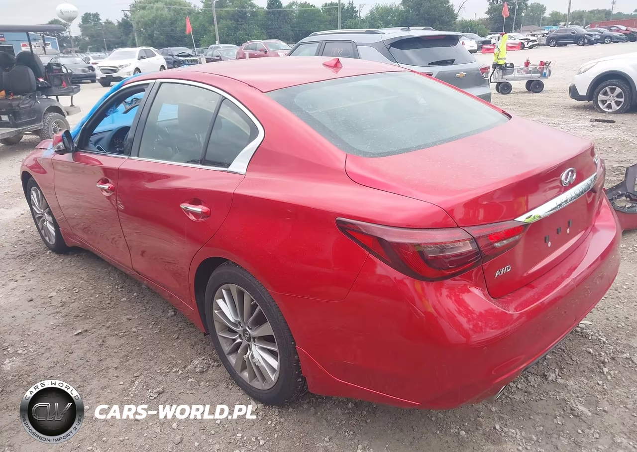 2022 Infiniti Q50 Luxe Awd VIN:JN1EV7BR9NM340861 - 3