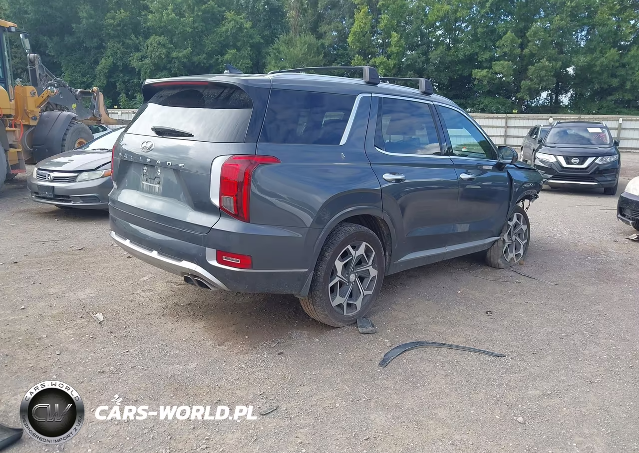 2022 Hyundai Palisade Calligraphy VIN:KM8R74HE6NU342963 - 4