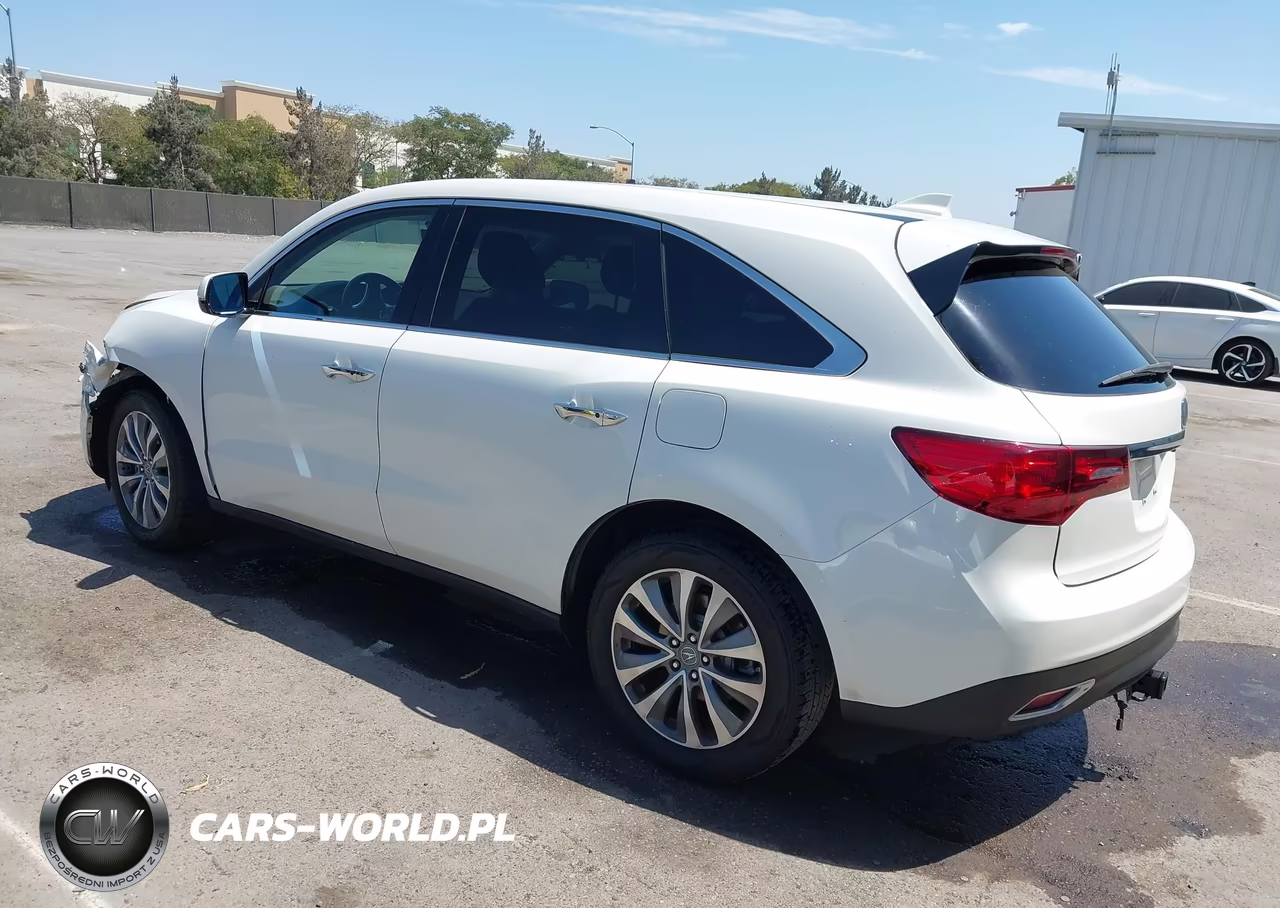 2016 Acura Mdx Technology Acurawatch Plus Packages-Technology Package VIN:5FRYD3H43GB010371 - 3