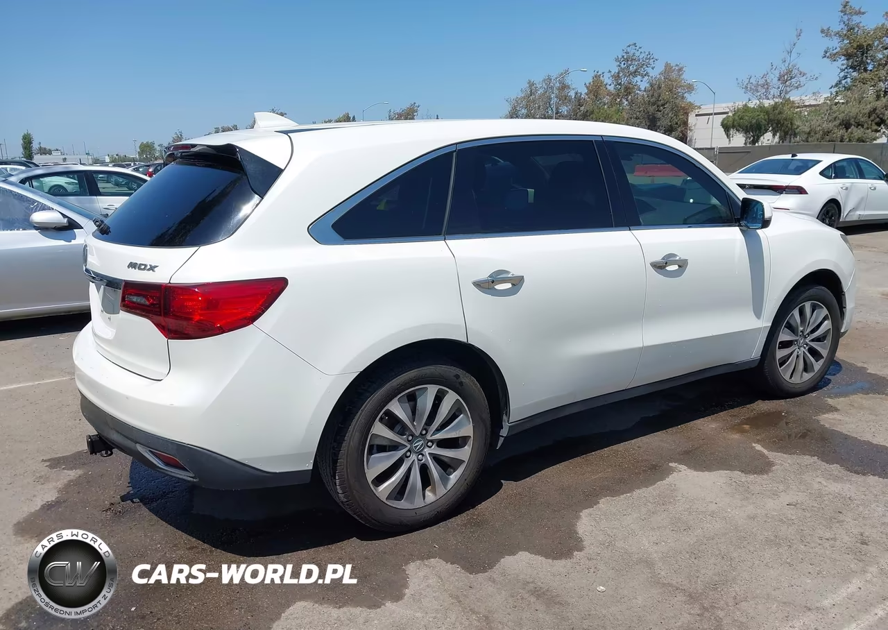 2016 Acura Mdx Technology Acurawatch Plus Packages-Technology Package VIN:5FRYD3H43GB010371 - 4