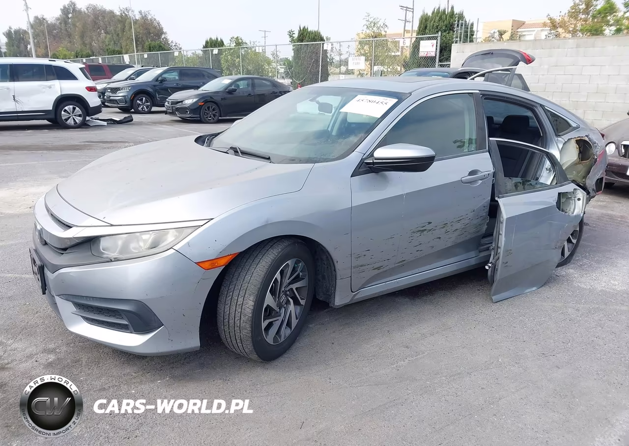 2017 Honda Civic Ex VIN:2HGFC2F73HH558774 - 2