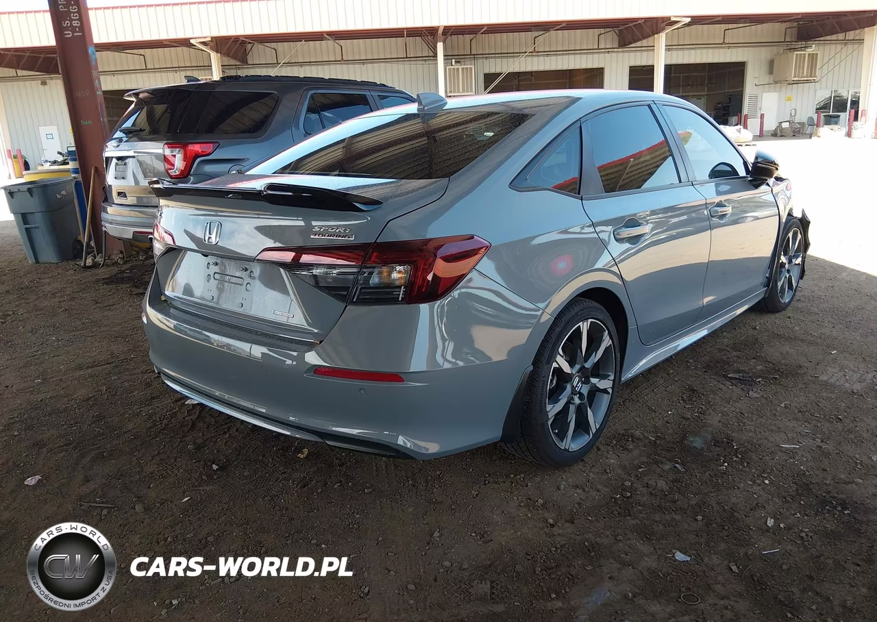 2025 Honda Civic Hybrid Sport-Sport Touring VIN:2HGFE4F86SH339426 - 4