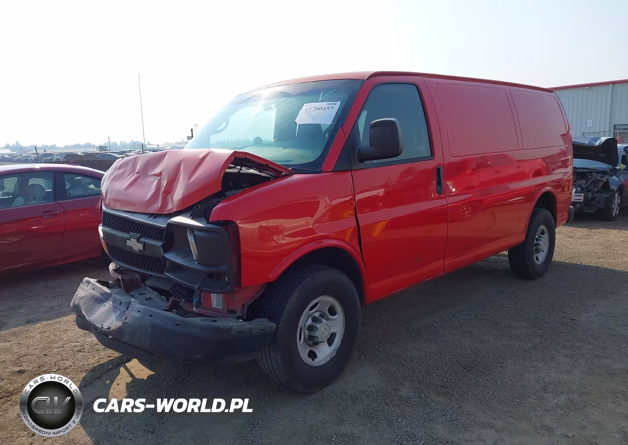 2009 Chevrolet Express Work Van VIN:1GCHG35C591153841 - 2