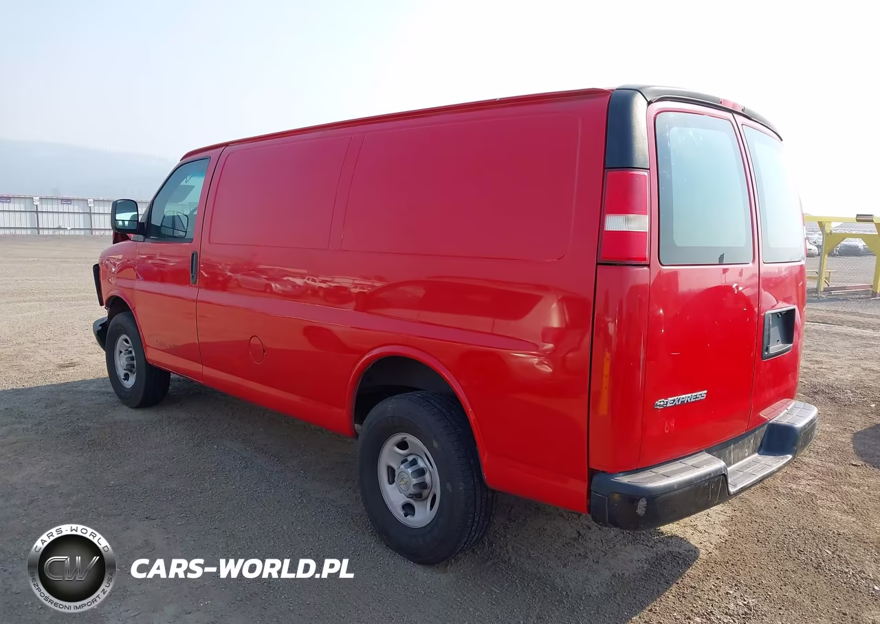 2009 Chevrolet Express Work Van VIN:1GCHG35C591153841 - 3