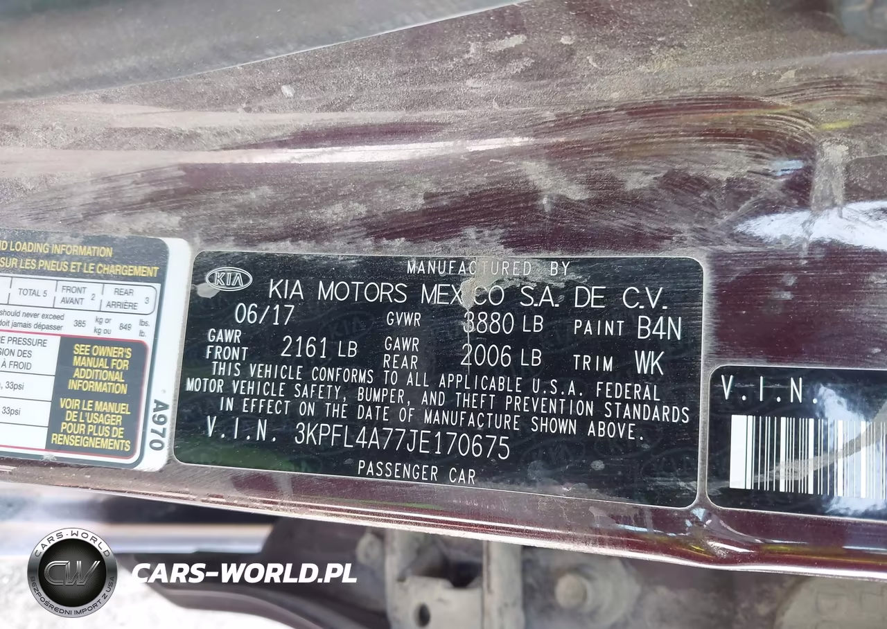 2018 Kia Forte Lx VIN:3KPFL4A77JE170675 - 9