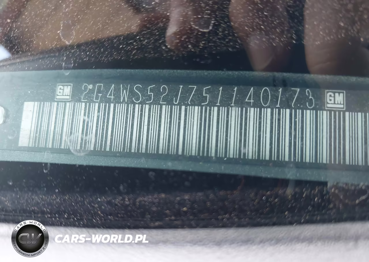 2005 Buick Century VIN:2G4WS52J751140173 - 9