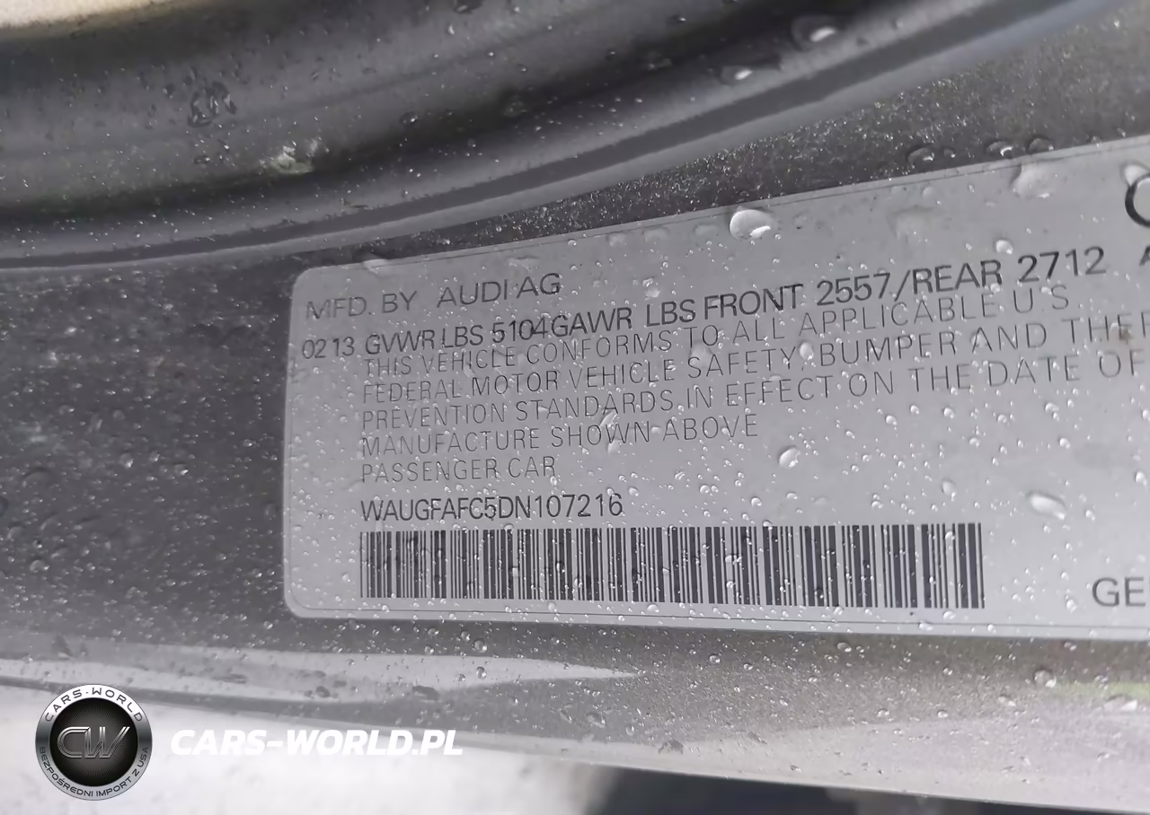 2013 Audi A6 2.0T Premium VIN:WAUGFAFC5DN107216 - 9