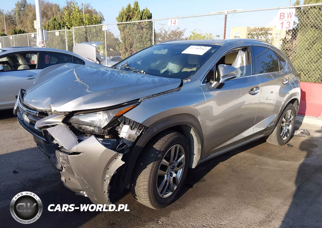 2016 Lexus Nx 300H VIN:JTJBJRBZXG2035548 - 2