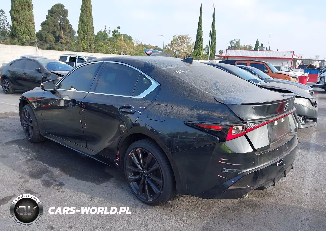 2024 Lexus Is 300 F Sport Design VIN:JTHBA1D21R5131816 - 3