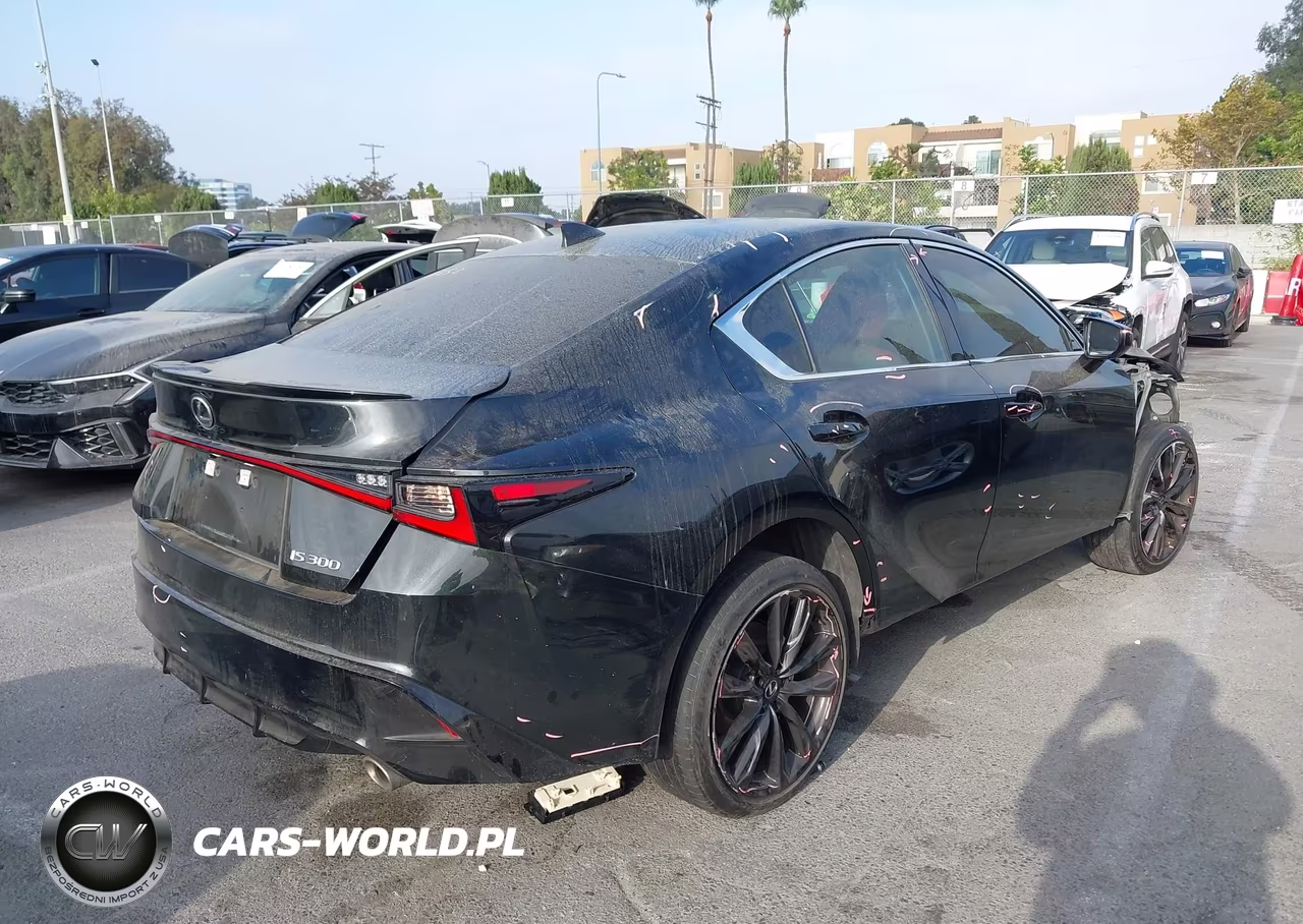 2024 Lexus Is 300 F Sport Design VIN:JTHBA1D21R5131816 - 4