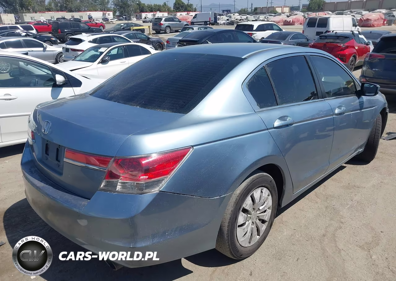 2012 Honda Accord Sdn Lx VIN:1HGCP2F39CA100698 - 4