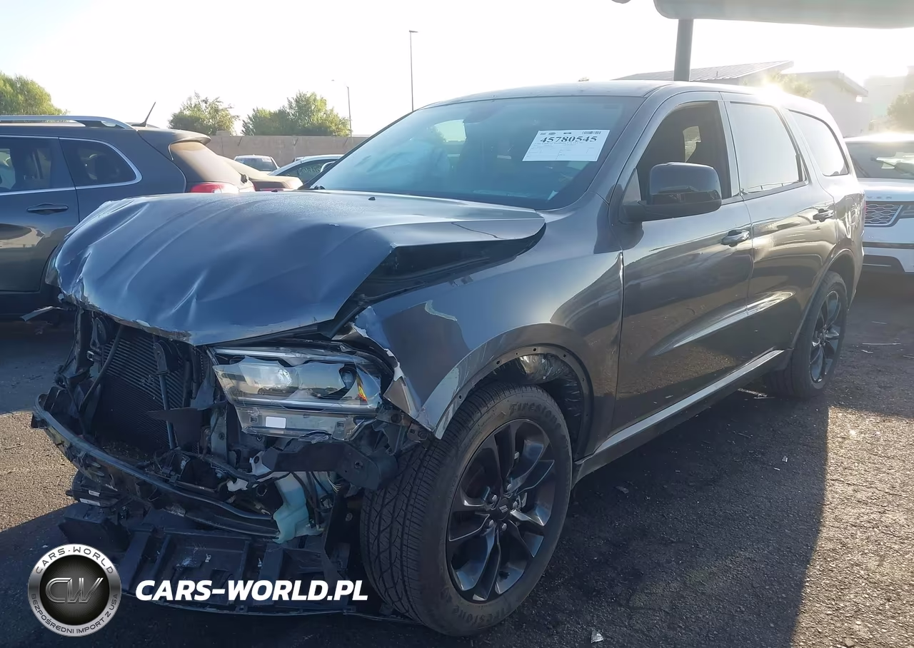 2021 Dodge Durango Sxt Plus Rwd VIN:1C4RDHAG3MC554885 - 2