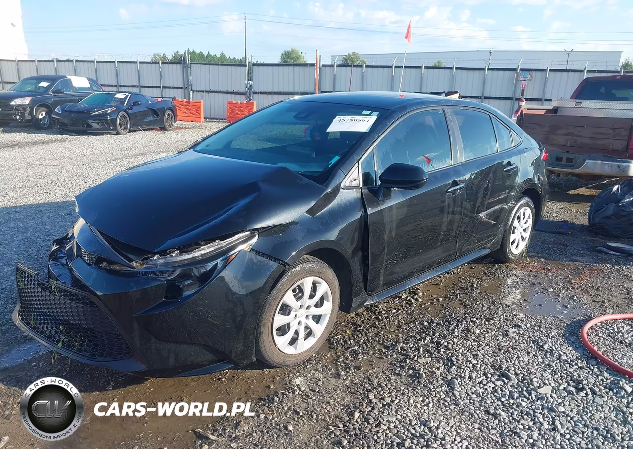 2022 Toyota Corolla Le VIN:5YFEPMAEXNP366709 - 2