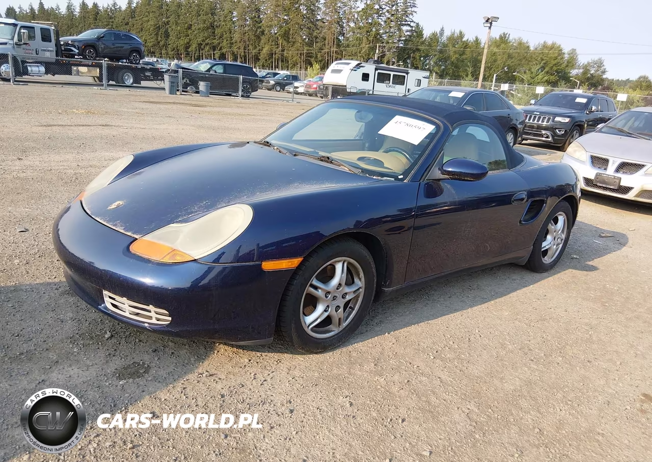 2002 Porsche Boxster VIN:WP0CA29892U624180 - 2